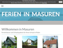 Tablet Screenshot of ferien-masuren.de